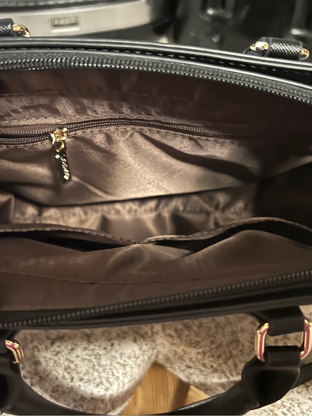 Elegant Black Satchel by Lovevook - Picture 9 of 9